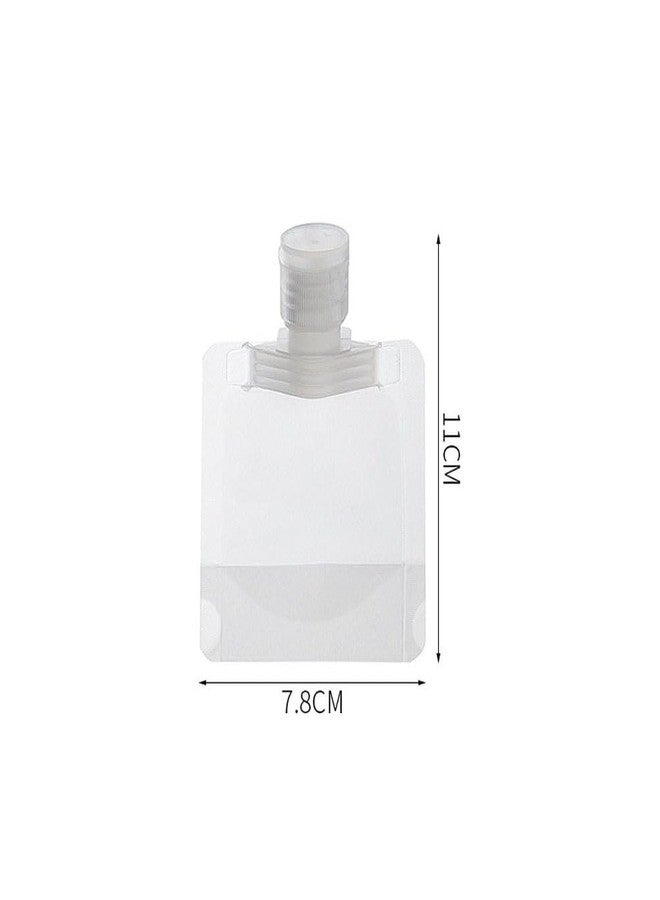 KALLORY 13Pack Travel Pouches for Toiletries,TSA Approved,Portable Containers,Stand Up Pouch,Refillable Travel Accessories for Shampoo Conditioner Lotion Soap Liquids (30/50/100ml) - Image 2